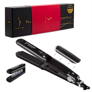 plancha para cabello a vapor