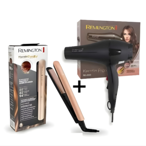 plancha keratina mas secador remington