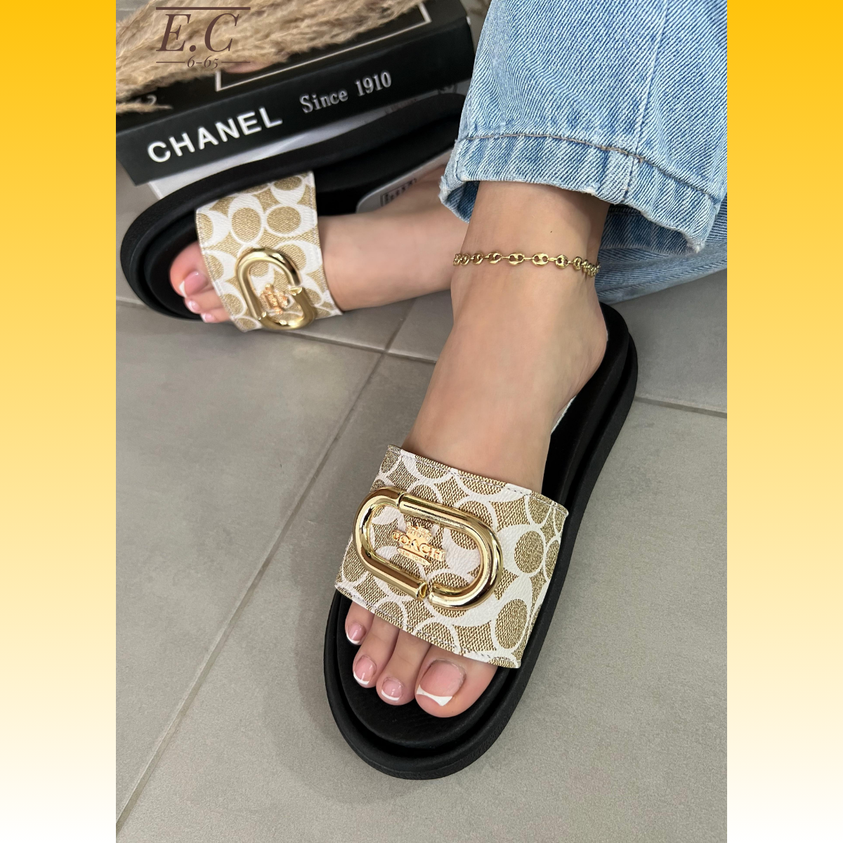 Sandalia Ref Coach New York - Image 3